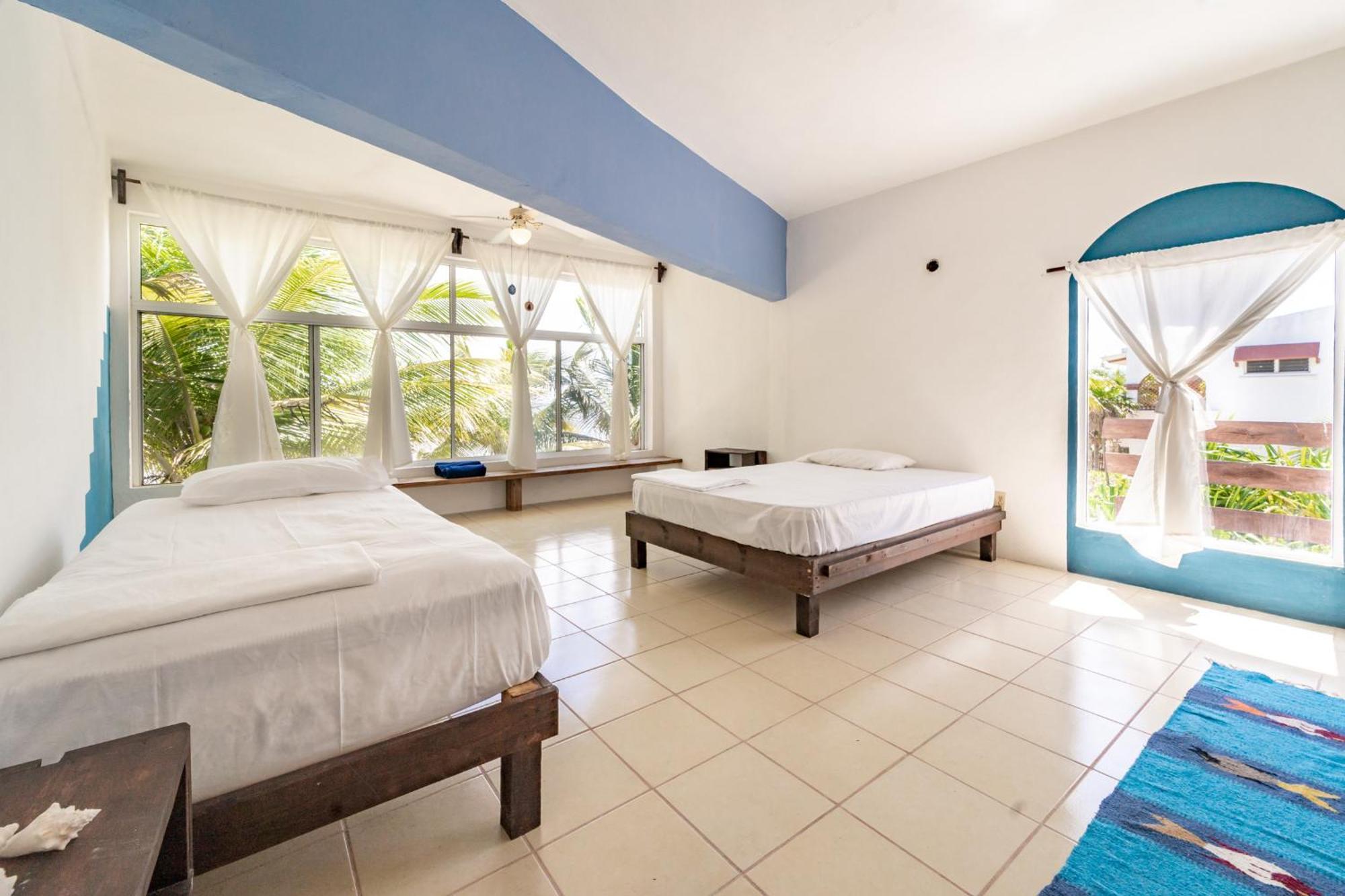 Pronoia Casa De Playa Villa Mahahual Phòng bức ảnh